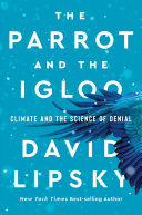 White title text on a blue green background with a parrot wing appearing to flutter