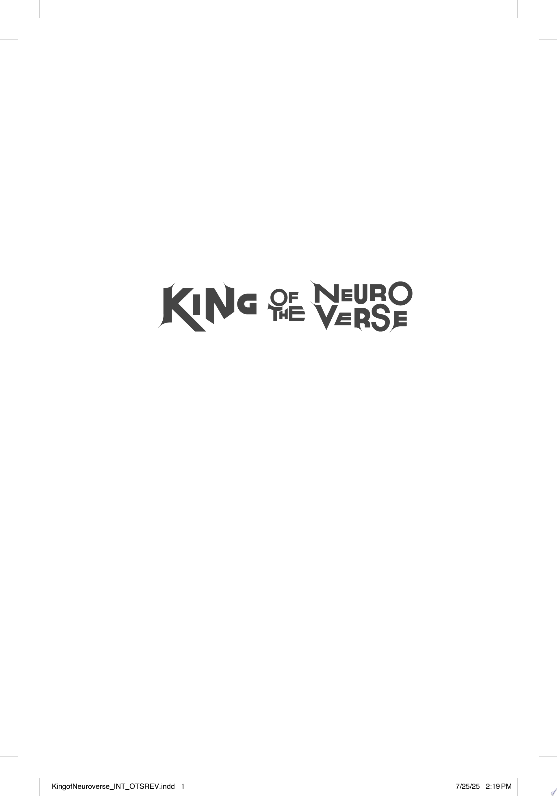 Image for "King of the Neuro Verse"