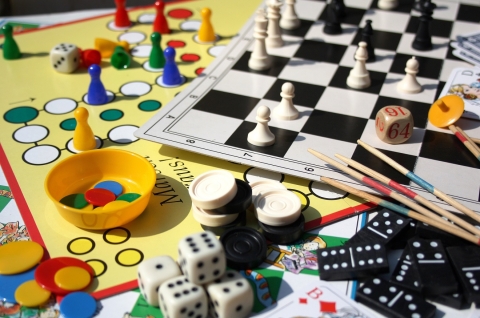 variety of board games 