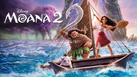 Disneys Moana 2 animated movie