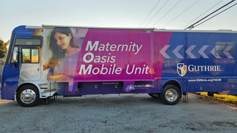 Guthrie mobile mammography unit 