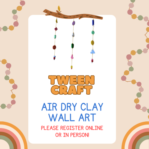 Ary Dry Clay Beaded Wall Art. For Tweens ages 8-12