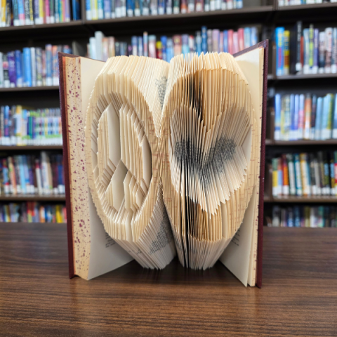 FOLDED BOOK ART