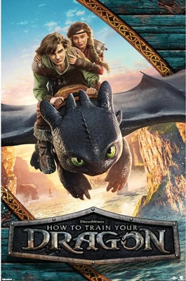 How to train your dragon, showing on 8/18 @ 5:30pm, 8/20 @5:30pm   & 8/21 at 1:30pm in the Steele Library Kids Space