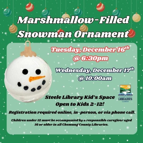 Snowman Ornament Craft