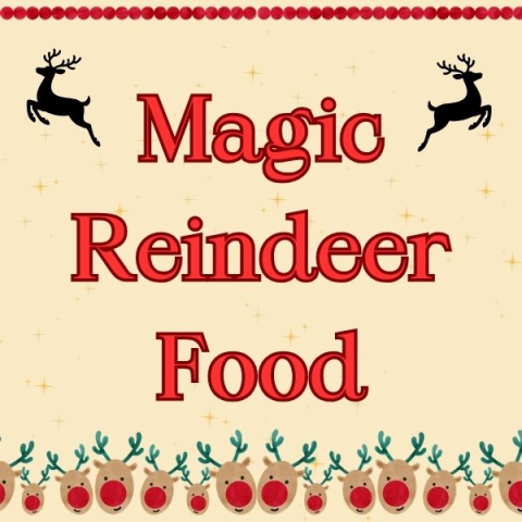 Magic Reindeer Food making