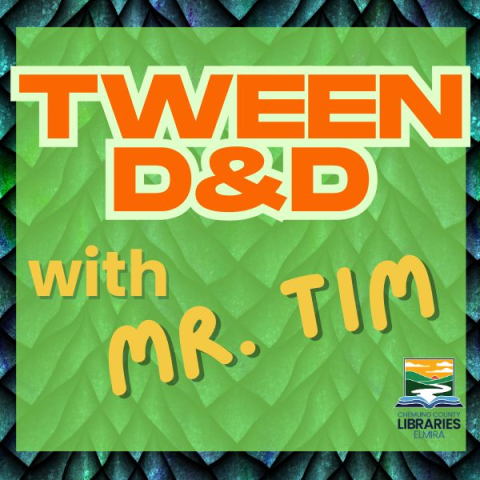 Tween Dungeones and Dragons. Dec. 13 2:30pm