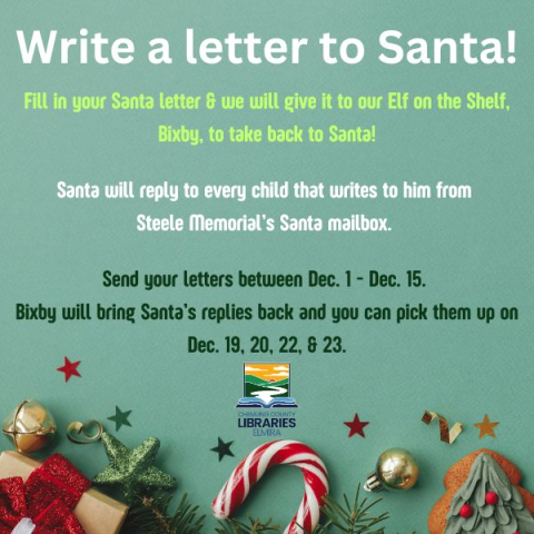 Send Santa a letter & get a reply