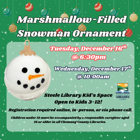 Snowman Ornament Craft