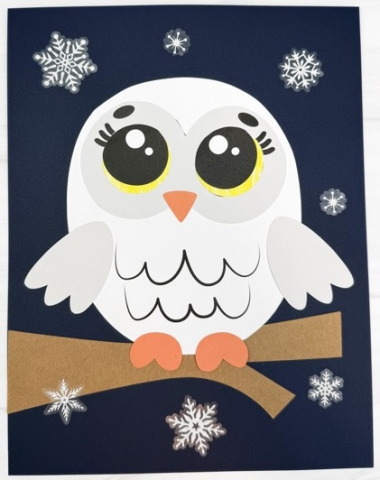 White Owl Paper Craft