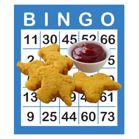 Dino nuggie BINGO
