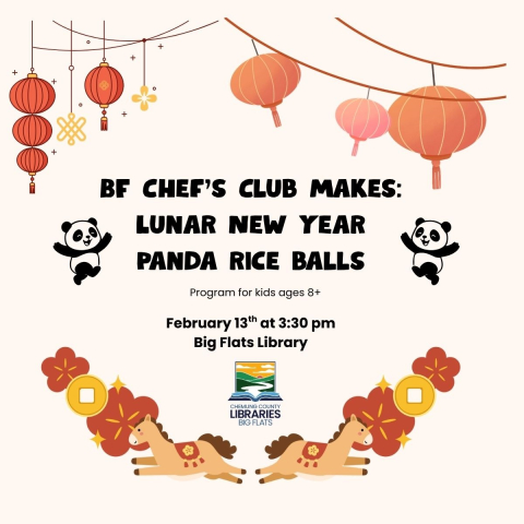 BF Chef's Club Makes Panda Rice Balss for Lunar New Year