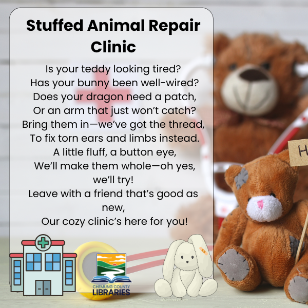 Stuffie Repair Clinic