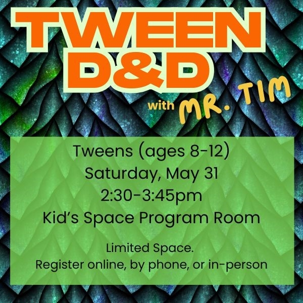 Steele Tween D&D May 31