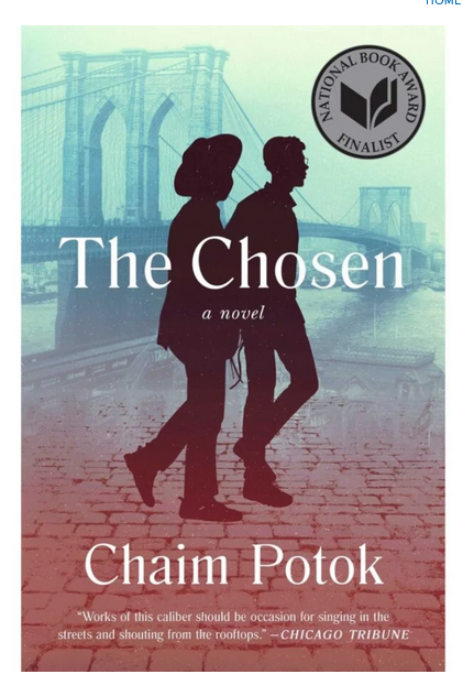 book cover of two silhouettes walking with the NYC skyline behind them