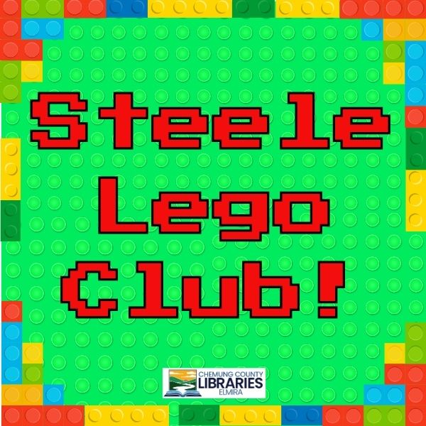 Steele Kids LEGO Club Ages 4-12. Dec 9 & 23