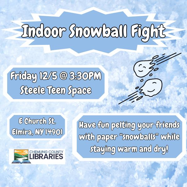 indoor snow ball fight