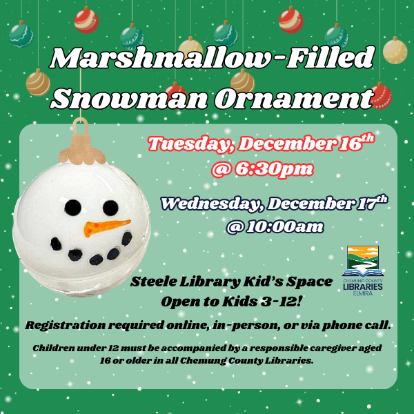 Snowman Ornament Craft