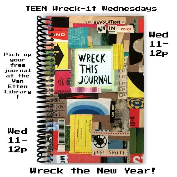 MULTICOLORED COVER OF WRECK THIS JOURNAL BY KERI SMITH 