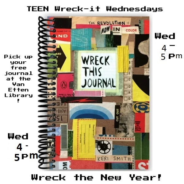 MULTICOLORED COVER OF WRECK THIS JOURNAL BY KERI SMITH 