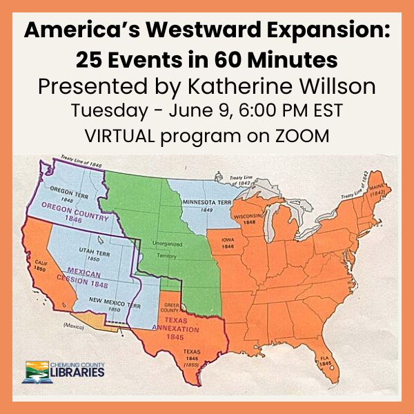 A map of the United States showing territory expansion